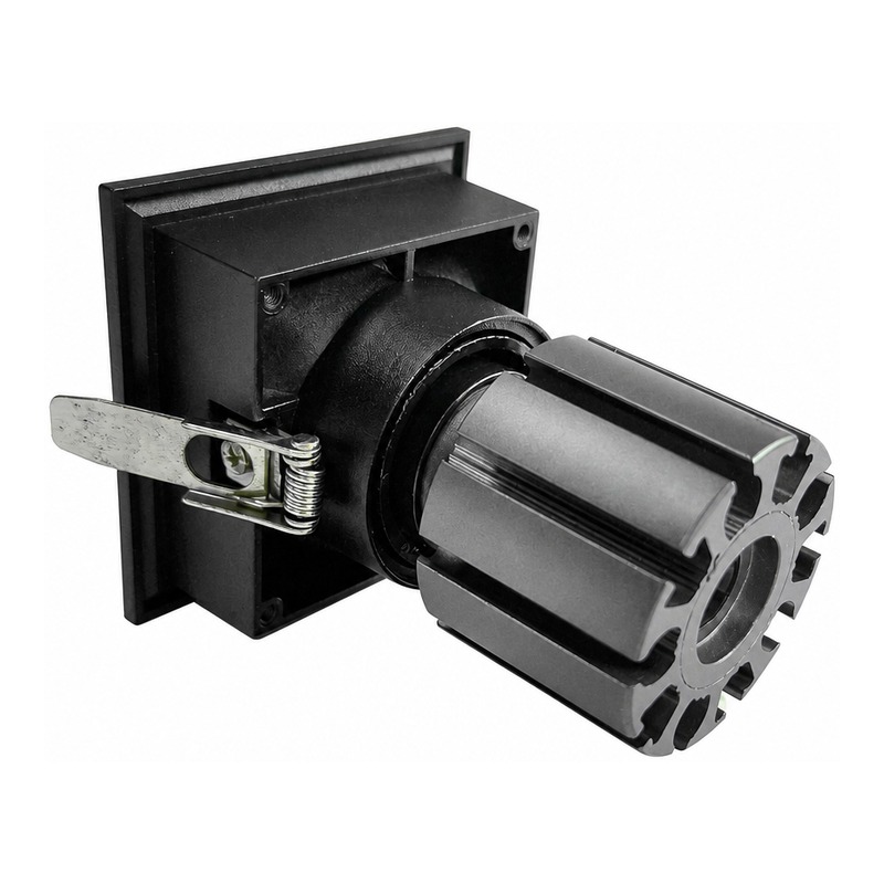 4-inch Aluminum LED Downlight Housing Kit Model 6209, white-black Finish, High Heat Dissipation Ceiling Light Shell