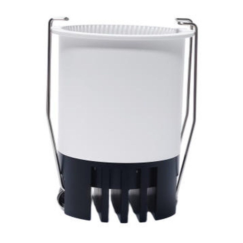 4inch Aluminum LED Downlight Housing Kit Model 6102, round 25w, Angle 1 View