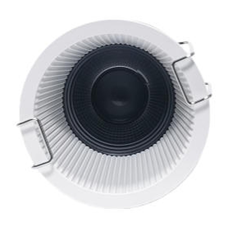 4inch Aluminum LED Downlight Housing Kit Model 6102, round 25w, Angle 2 View