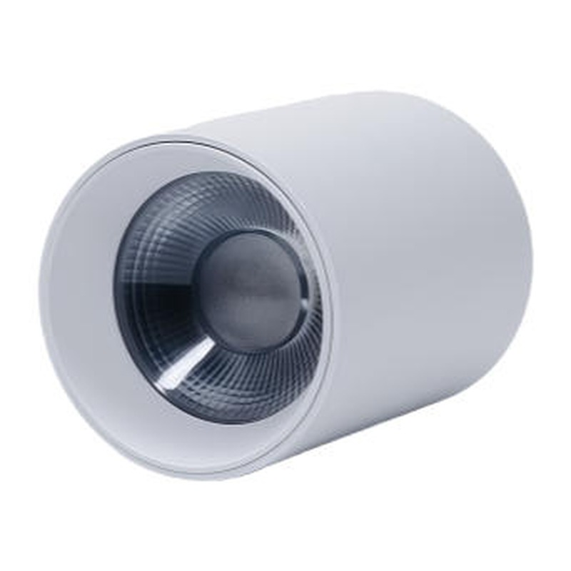 2.5inch Aluminum LED Downlight Housing Kit Model 6105, round 12w, Angle 1 View